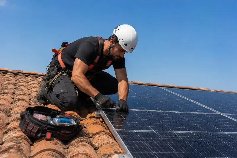 Maintenance et monitoring de panneaux solaires à Maubeuge